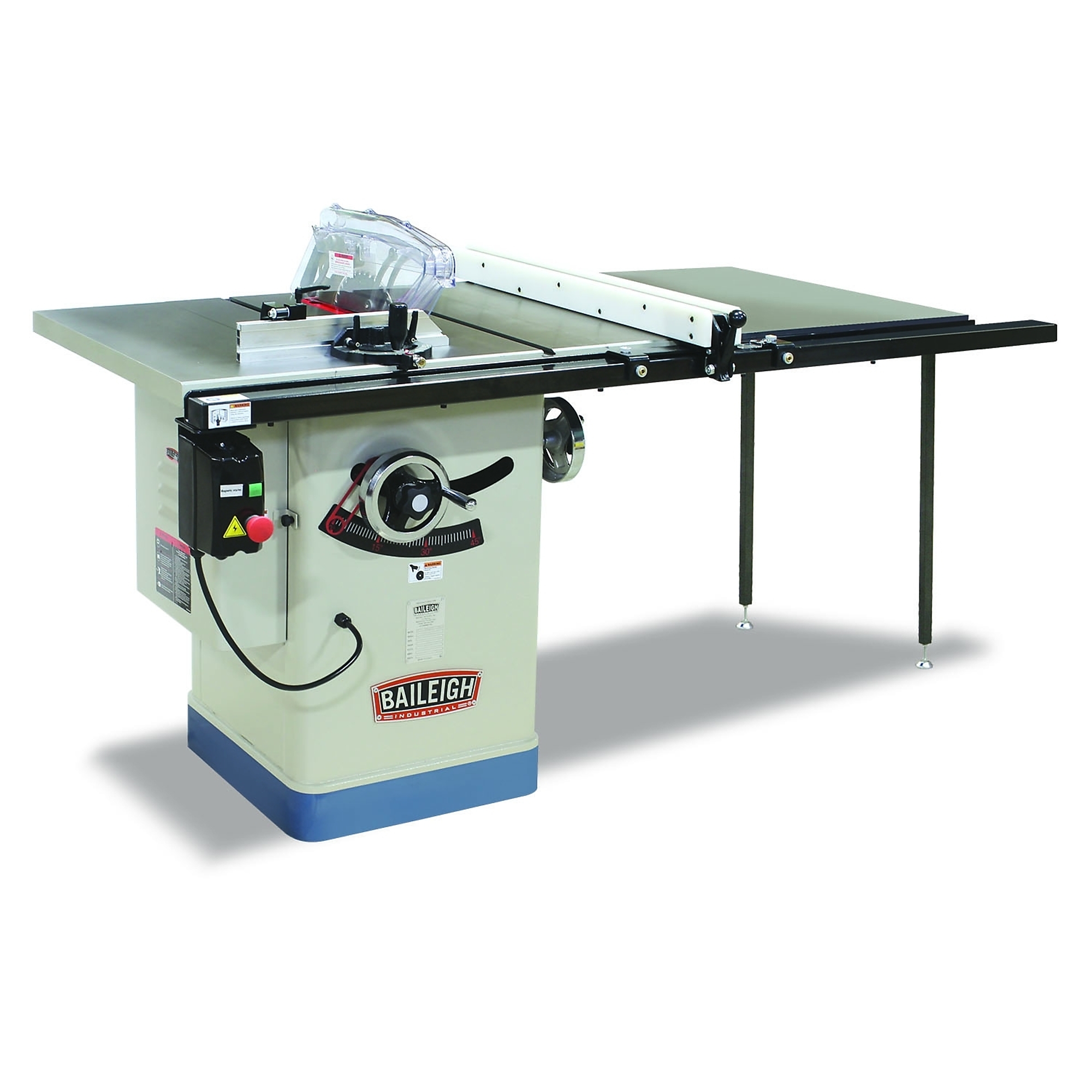 Baileigh, Table Saw, Blade Diameter 10 Horsepower 2 HP, Volts 220 Model# TS-1040E-50-V3